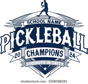 Pickleball Champions - Strength in Unity