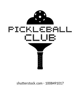 Pickleball club symbol