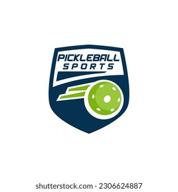 Pickleball Community Academy Club  Sports Logo Template Vector