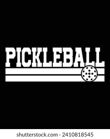 "Pickleball" EPS Quotes Vector File