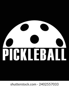 "Pickleball" EPS Vector Art File