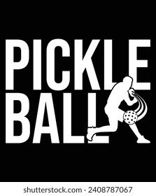 "Pickleball" EPS Vector File for silhouette