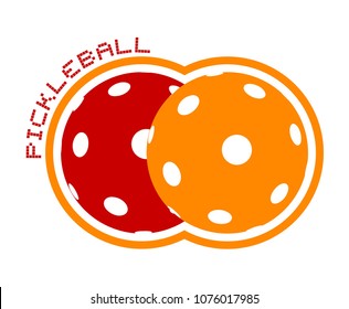 pickleball icon design