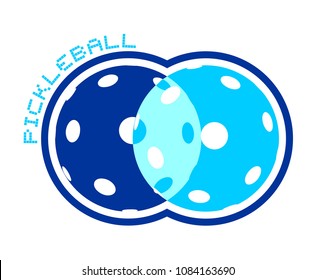 pickleball icon design