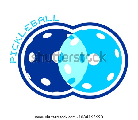 pickleball icon design
