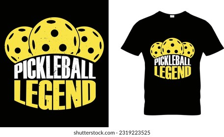 Pickleball Legend Awesome t-shirt design