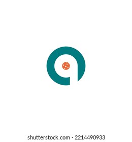 Pickleball logo, Initial letter Q
