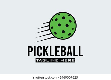 pickleball logo vector and sports logo