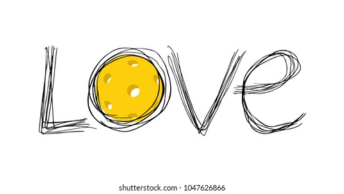 pickleball love message