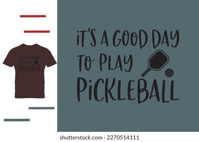 Pickleball lover t shirt design 