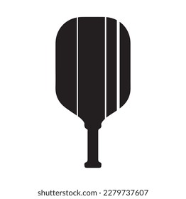 Pickleball paddle Printable Vector Illustration. Pickleball Paddles and Ball Vector, Pickleball Clipart, Pickleball Bat Symbol