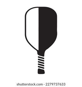 Pickleball paddle Printable Vector Illustration. Pickleball Paddles and Ball Vector, Pickleball Clipart, Pickleball Bat Symbol
