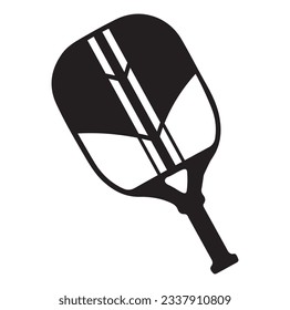 Pickleball paddle Printable Vector Illustration. Pickleball Paddles and Ball Vector, Pickleball Clipart, Pickleball Bat Symbol