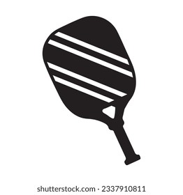 Pickleball paddle Printable Vector Illustration. Pickleball Paddles and Ball Vector, Pickleball Clipart, Pickleball Bat Symbol
