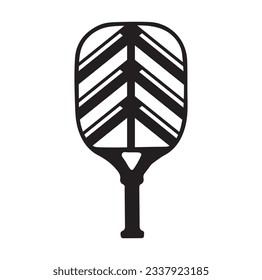 Pickleball paddle Printable Vector Illustration. Pickleball Paddles and Ball Vector, Pickleball Clipart, Pickleball Bat Symbol