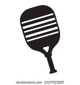 Pickleball paddle Printable Vector Illustration. Pickleball Paddles and Ball Vector, Pickleball Clipart, Pickleball Bat Symbol