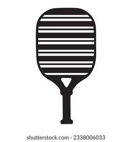 Pickleball paddle Printable Vector Illustration. Pickleball Paddles and Ball Vector, Pickleball Clipart, Pickleball Bat Symbol