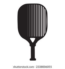 Pickleball paddle Printable Vector Illustration. Pickleball Paddles and Ball Vector, Pickleball Clipart, Pickleball Bat Symbol