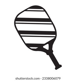 Pickleball paddle Printable Vector Illustration. Pickleball Paddles and Ball Vector, Pickleball Clipart, Pickleball Bat Symbol