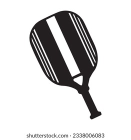 Pickleball paddle Printable Vector Illustration. Pickleball Paddles and Ball Vector, Pickleball Clipart, Pickleball Bat Symbol