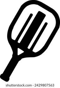 Pickleball paddle Printable Vector Illustration. Pickleball Paddles and Ball Vector, Pickleball Clipart, Bat Symbol, icon, Logo, High quality vector