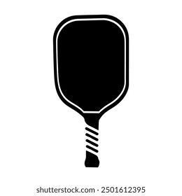 Pickleball paddle Ilustración vectorial imprimible. Paletas de pelota y Vector de bola, Clipart de pelota, símbolo de murciélago de pelota