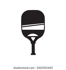 Pickleball paddle Vector Illustration. Pickleball Paddle and Ball Vector,  Clipart of Pickleball, Pickleball Bat and Symbol