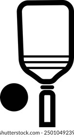 Pickleball paddles icon, Pickleball clipart, Pickleball silhouette,