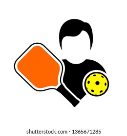 pickleball player symbol