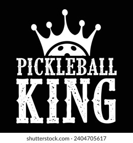 Pickleball quote typography t-shirt design illustrator