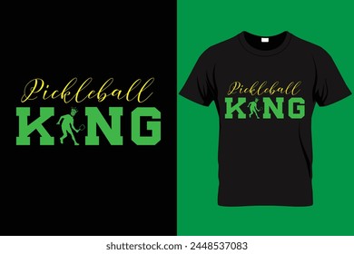 Pickleball quote typography t-shirt design