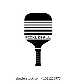 Pickleball racket icon