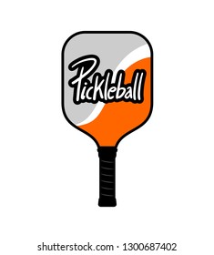 Pickleball racket icon