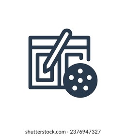 Pickleball Scorekeeper Tool Vector Icon Illustration