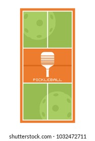 Pickleball symbol design