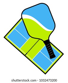 Pickleball symbol design