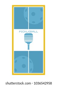 Pickleball symbol design