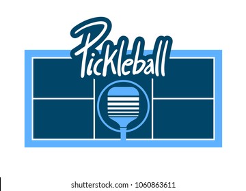 Pickleball symbol design