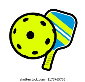 Pickleball Paddle Images, Stock Photos & Vectors | Shutterstock
