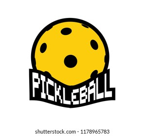 Pickleball symbol design