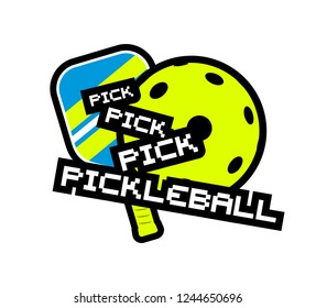 Pickleball symbol design