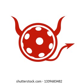 Pickleball symbol design