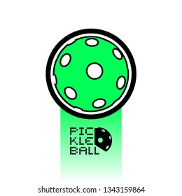 Pickleball symbol design