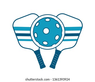 Pickleball symbol design