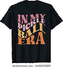 Pickleball T Shirt Design, Sports T Shirt Design