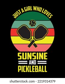 pickleball t shirt design. This is unique and creative design.