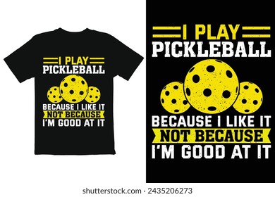 pickleball t shirt design vector pickleball t shirt