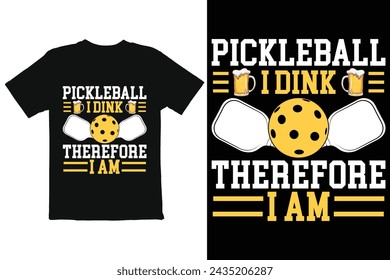 pickleball t shirt design vector pickleball t shirt