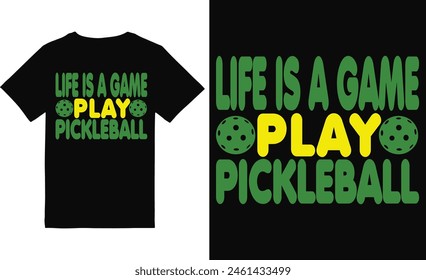 Pickleball t shirt design.Pickle Ball T shirt Designs