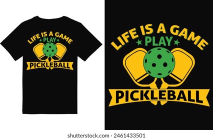 Pickleball t shirt design.Pickle Ball T shirt Designs